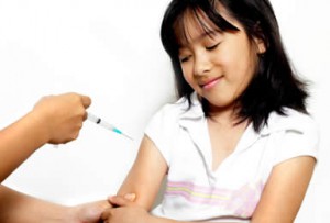 Child Diabetes Insulin Shot