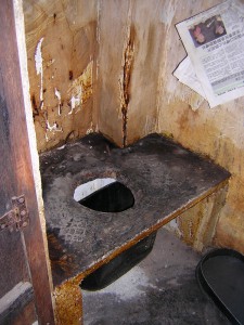 Bucket system toilet
