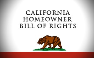 California Homeowner Bill of Rights