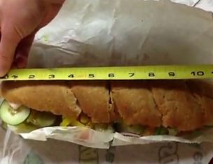 Subway "Footlong" Lawsuit Is within Inches of Settling