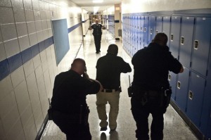 school shooting drill