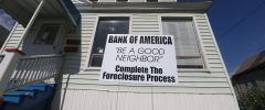 Shaming Banks to Quicken the Foreclosure Process