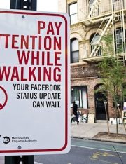 New Jersey Wants to Give Tickets for Texting While Walking
