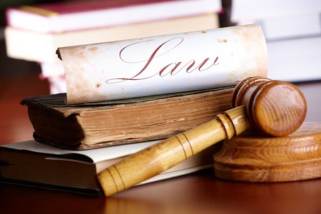 Gavel and Law Books