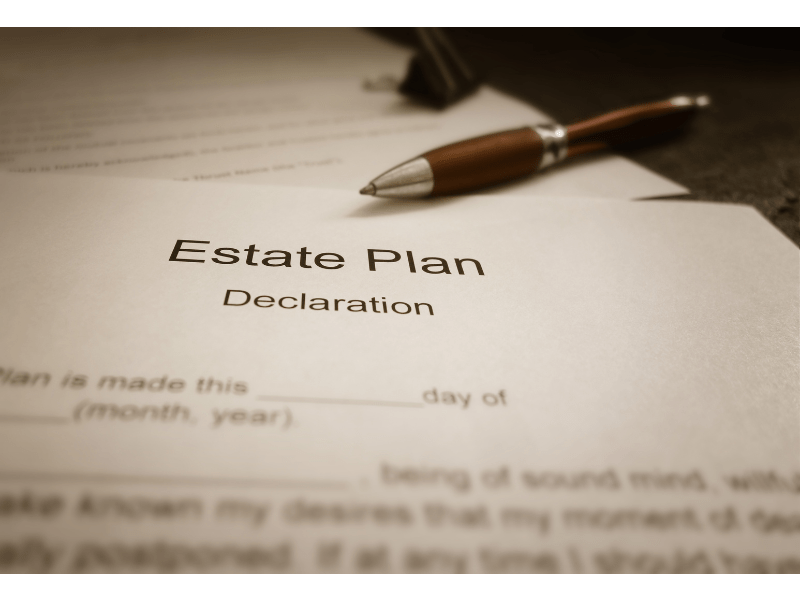 Estate Plan Declaration Document