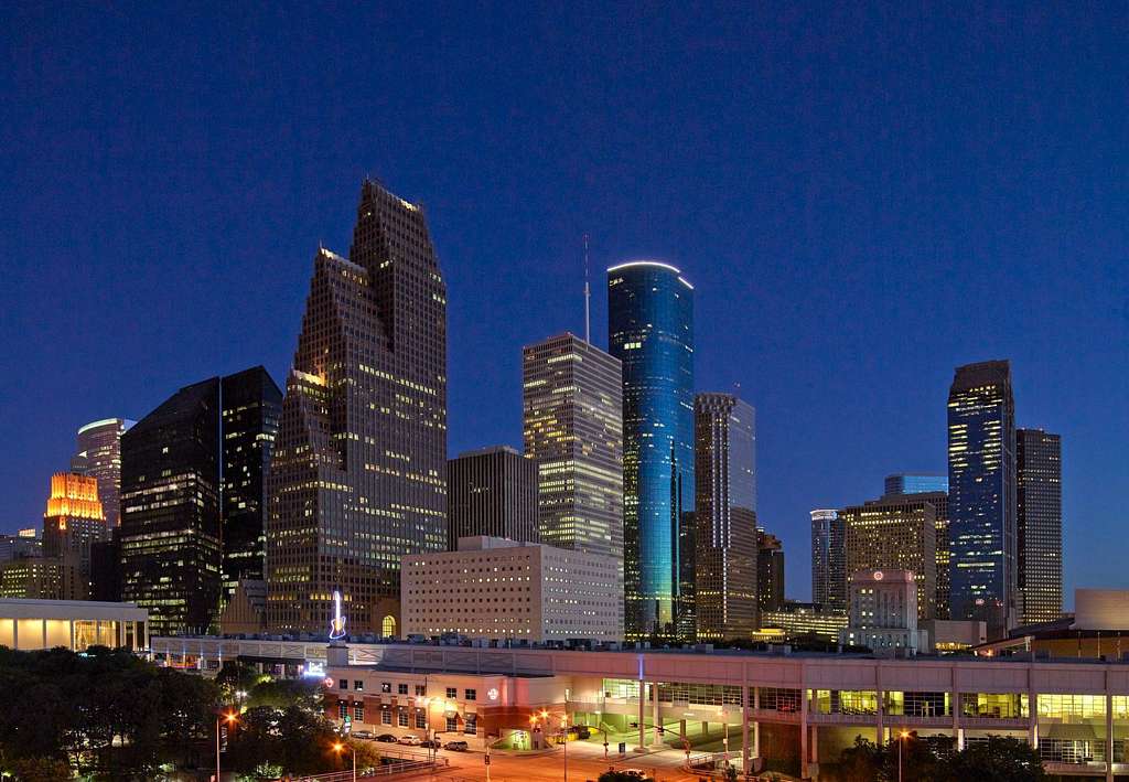 Houston Texas at Night