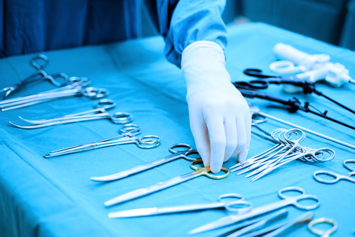 Surgical Tools on a Table